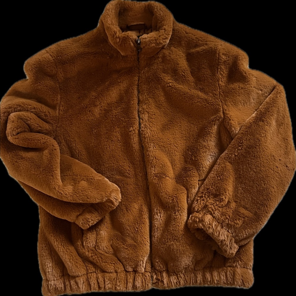 Small Cynthia Rowley Ultra soft Sherpa bomber-style  Jacket